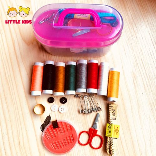 Chuẩn bị dụng cụ - Cách May Váy Trẻ Em Đơn Giản