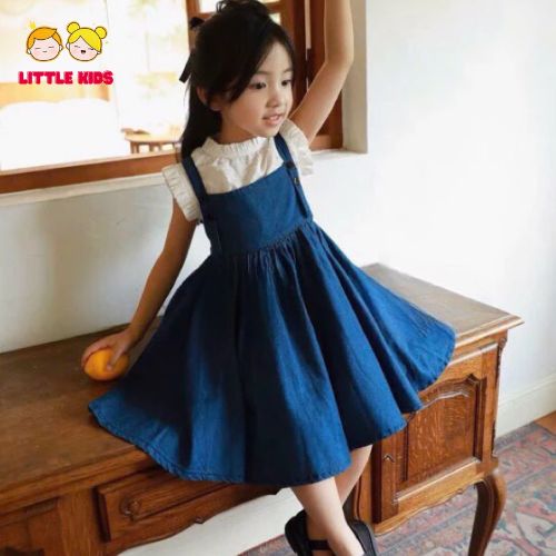 Váy denim đáng yêu